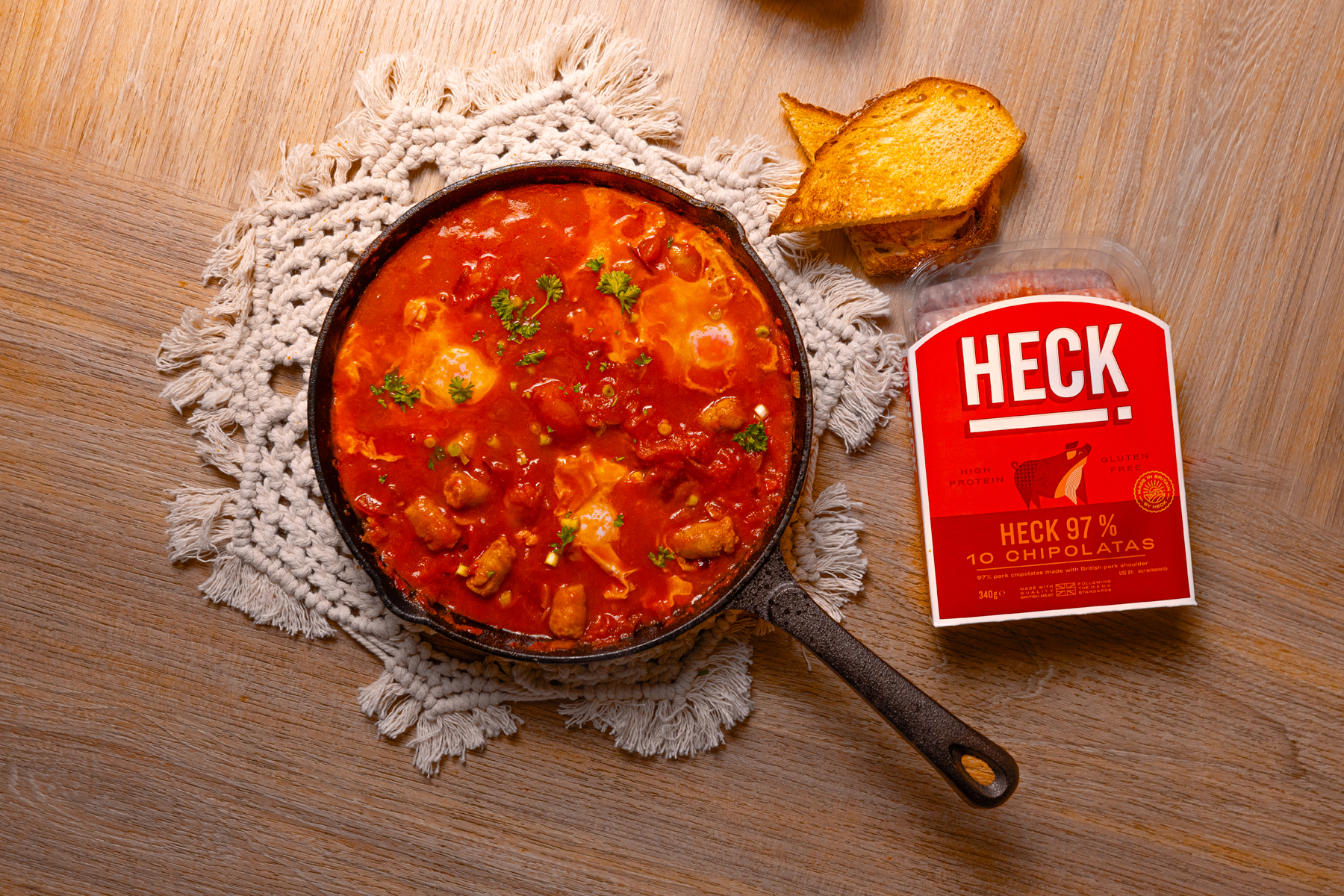SAUSAGE SHAKSHUKA – Heck Food Ltd
