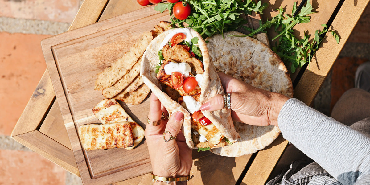 BBQ chicken kebab gyros
 &ndash; Heck Food Ltd