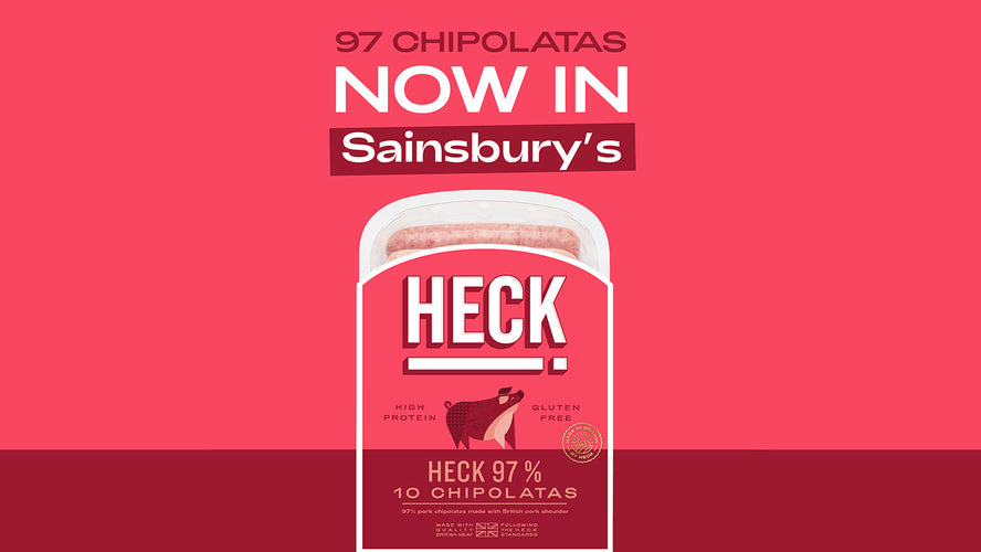 Sainsbury’s Spring Shakeup: Spring Chicken Chipolatas Out, 97% Pork Chipolatas in!