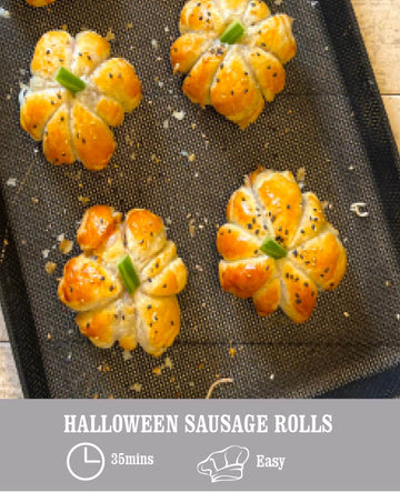 Halloween Sausage Rolls