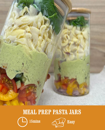 Meal Prep Pasta Jars