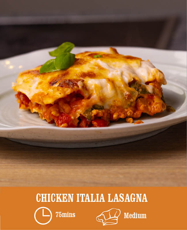 Chicken Italia Lasagna