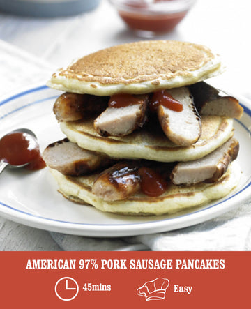 American Style 97% Sausage Pancakes