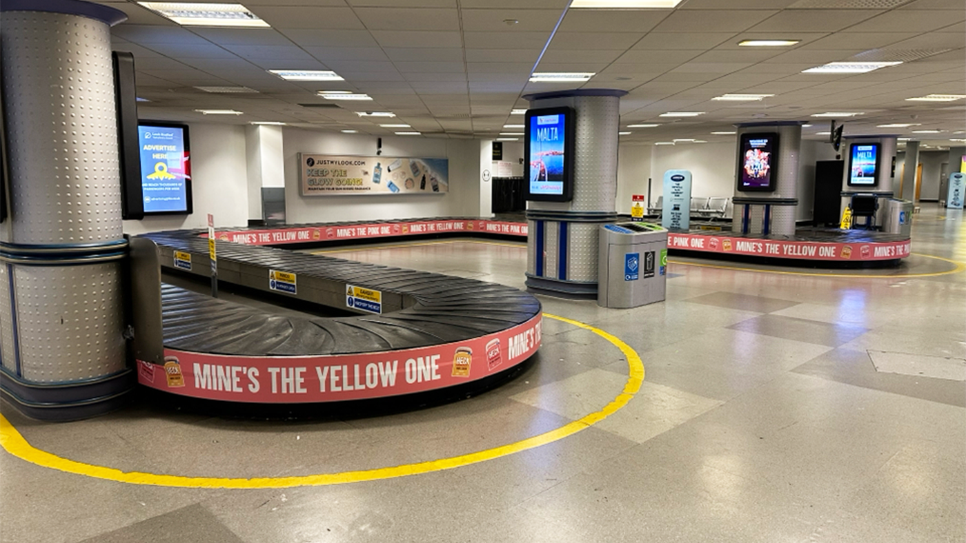 Spotted: HECK in Leeds Bradford Airport!