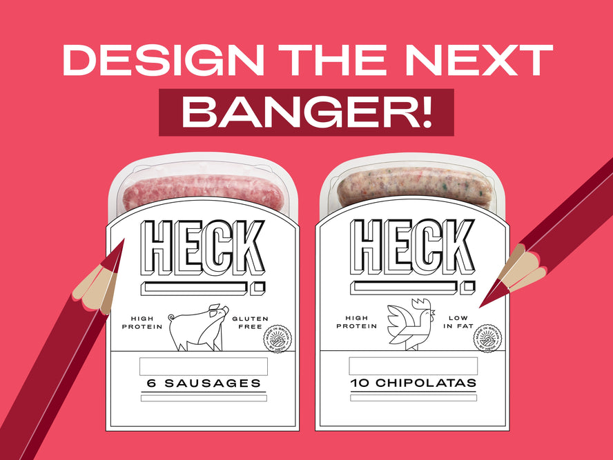 We’re Calling On Your Mini Chefs to Design the Next HECK! Sausage