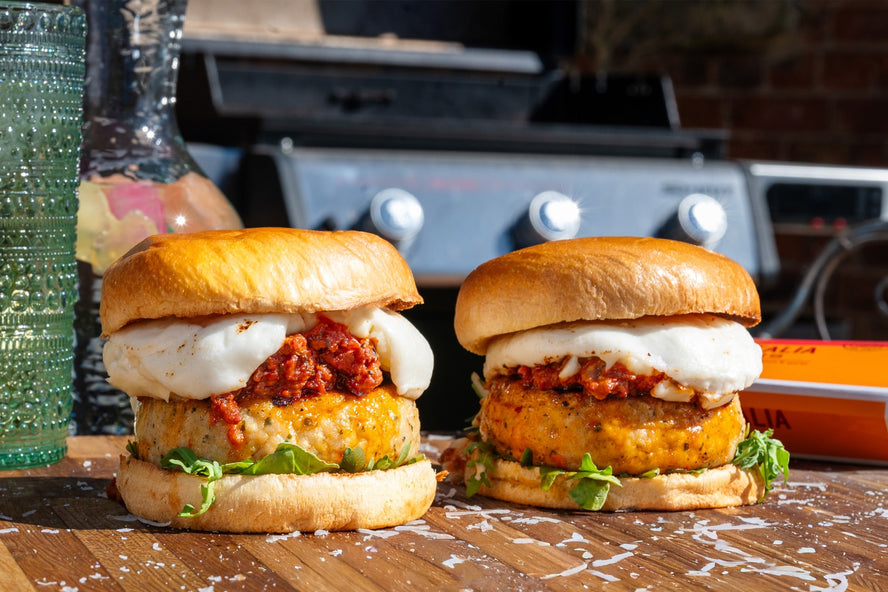 Chicken Italia Lasagne Burger