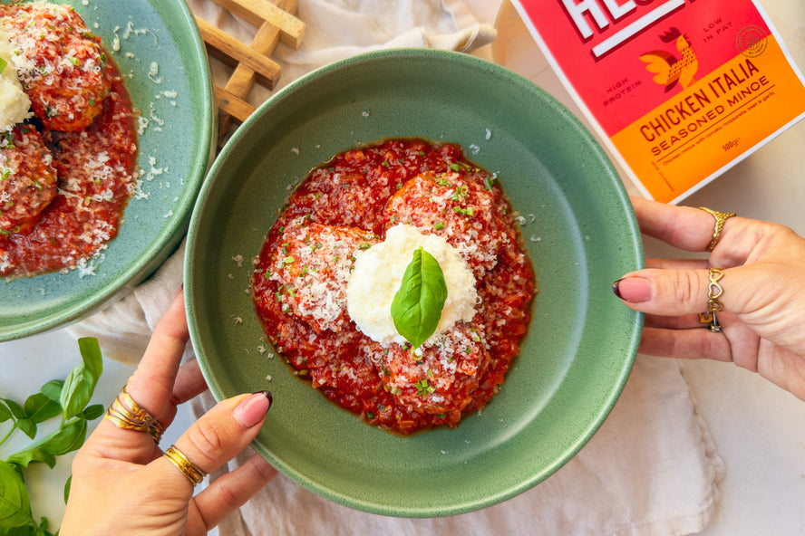 Viral Chicken Italia Meatballs