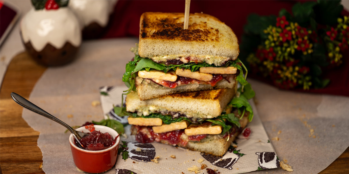 Chicken, Stuffing & Cranberry Toastie