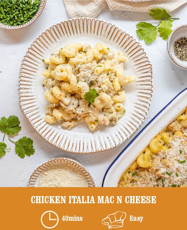 Chicken Italia Mac n Cheese