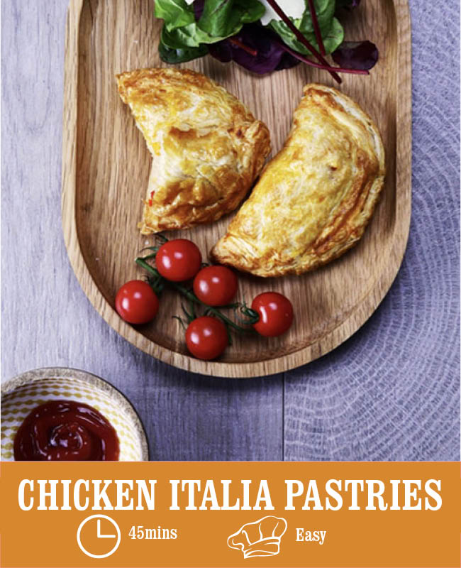 Chicken Italia Pastries