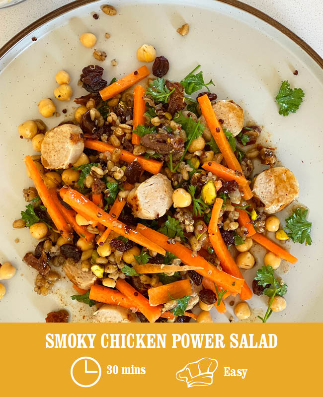 Smoky Chicken Power Salad