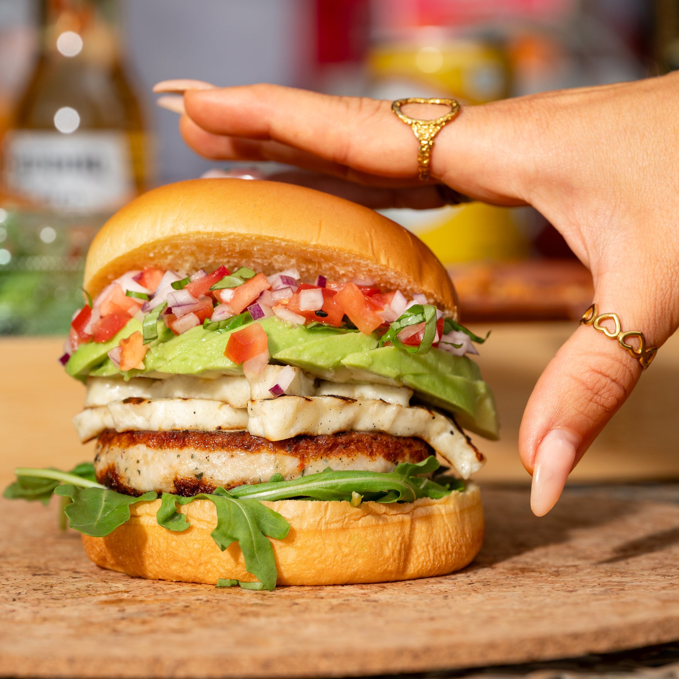 L.A. Chicken Avo Burger