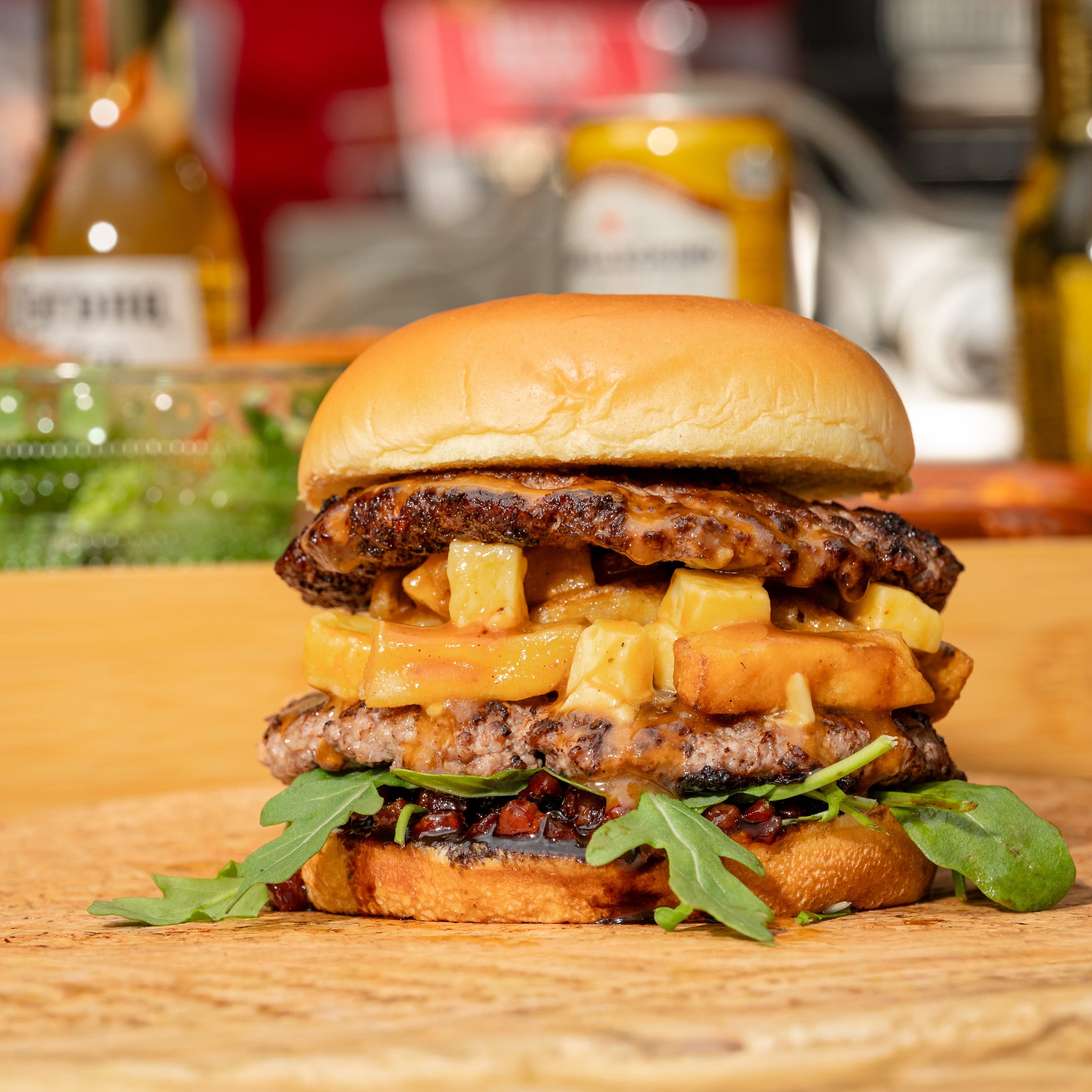 Canadian Poutine Burger