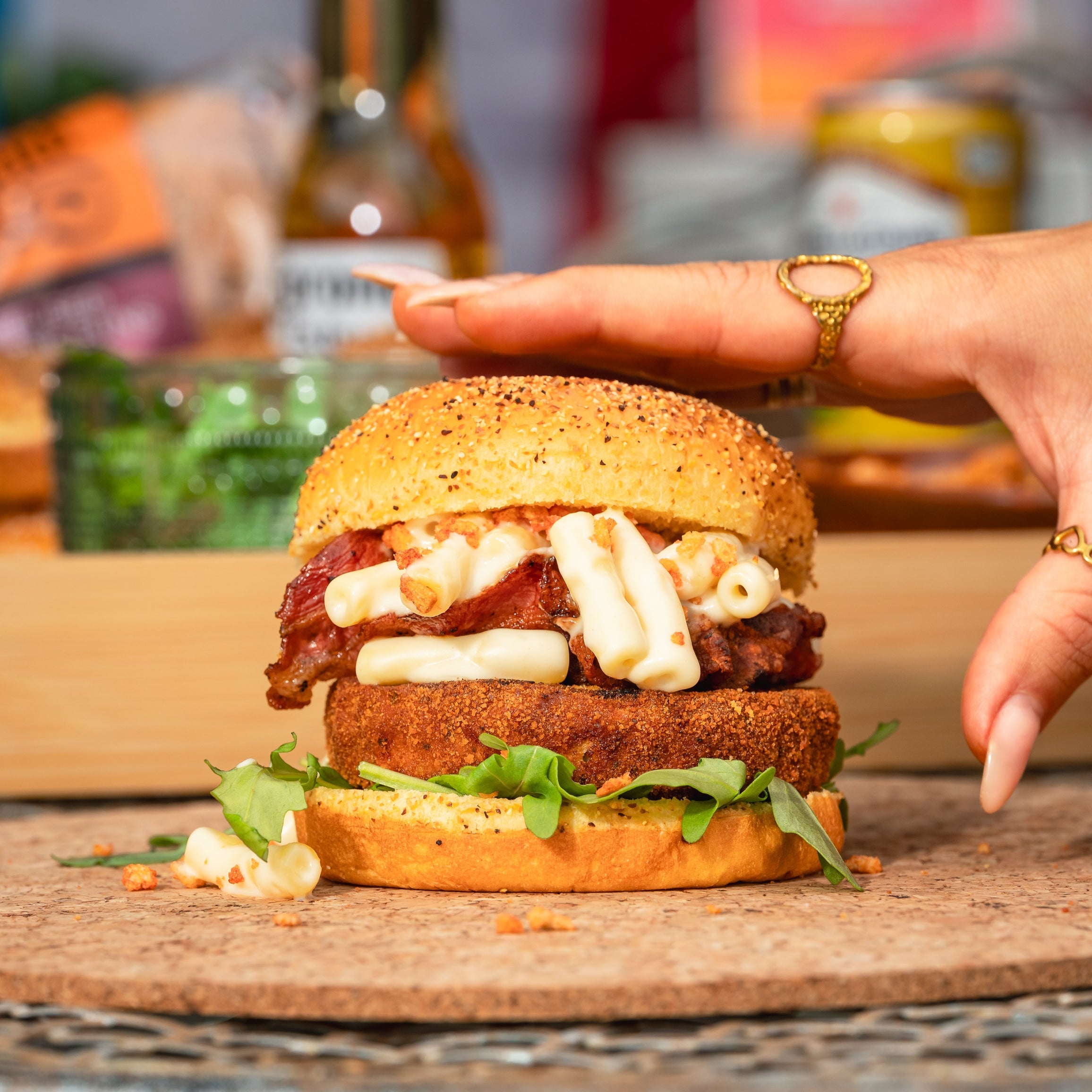 New Jersey Fried Chicken Burger