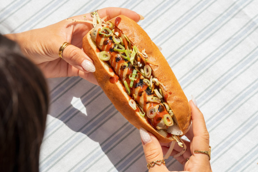 Asian Chicken Sausage Dog