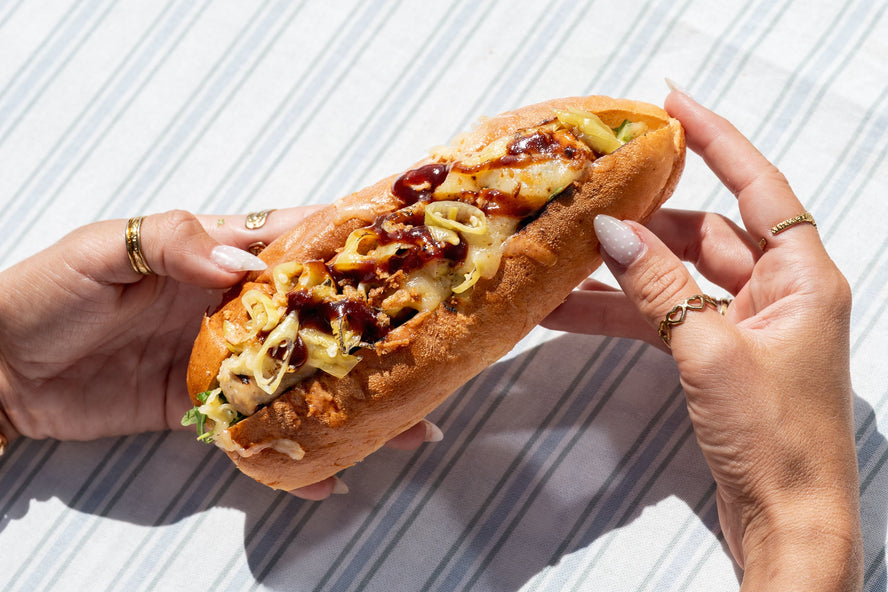 BBQ Loaded Chicken & Apple Dog