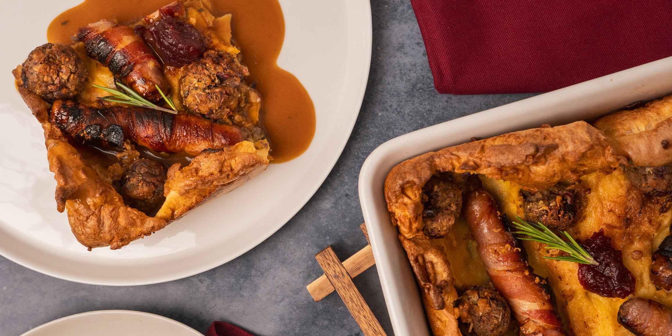 Christmas Toad in the Hole