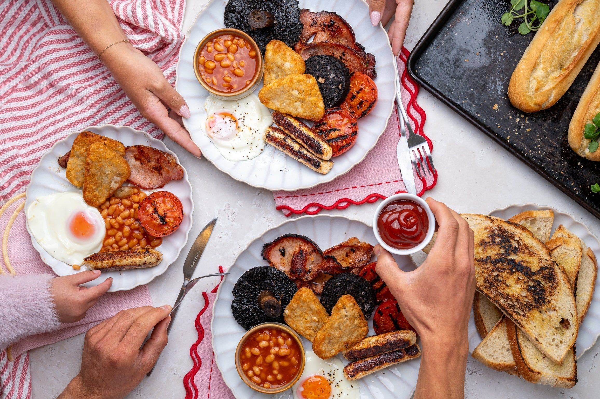 Chicken Cumberland Full English Breakfast