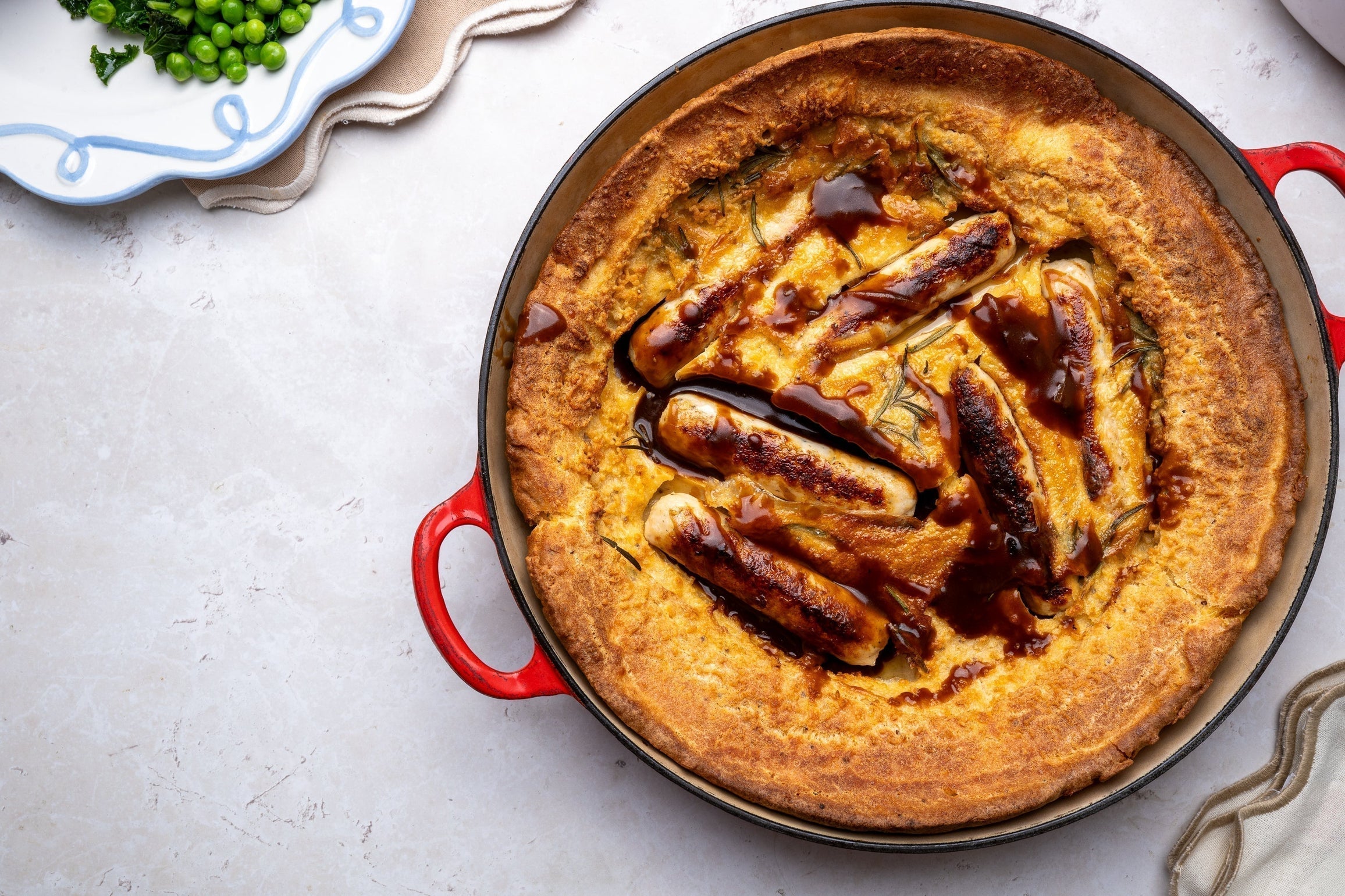 Chicken Cumberland, Herb & Mustard Toad in the Hole
