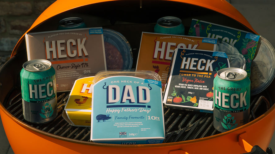 Treat Your Dad To A HECK Dad Bangers, Burgers & Beer Bundle