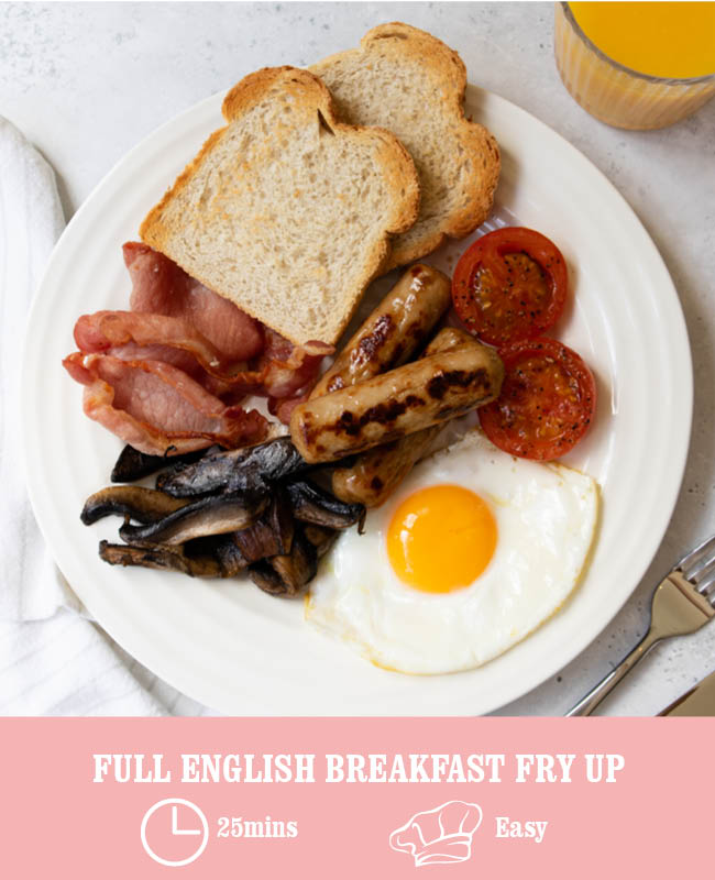 Full English Breakfast Fry Up
