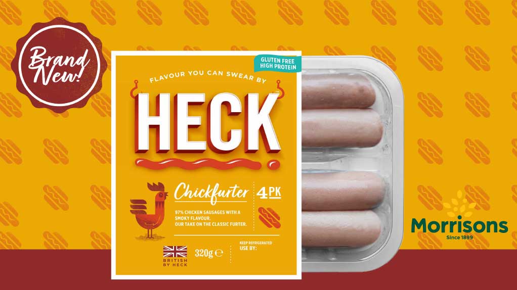 The NEW HECK ChickFurter Made With 97% British Chicken Is In Morrisons Now!