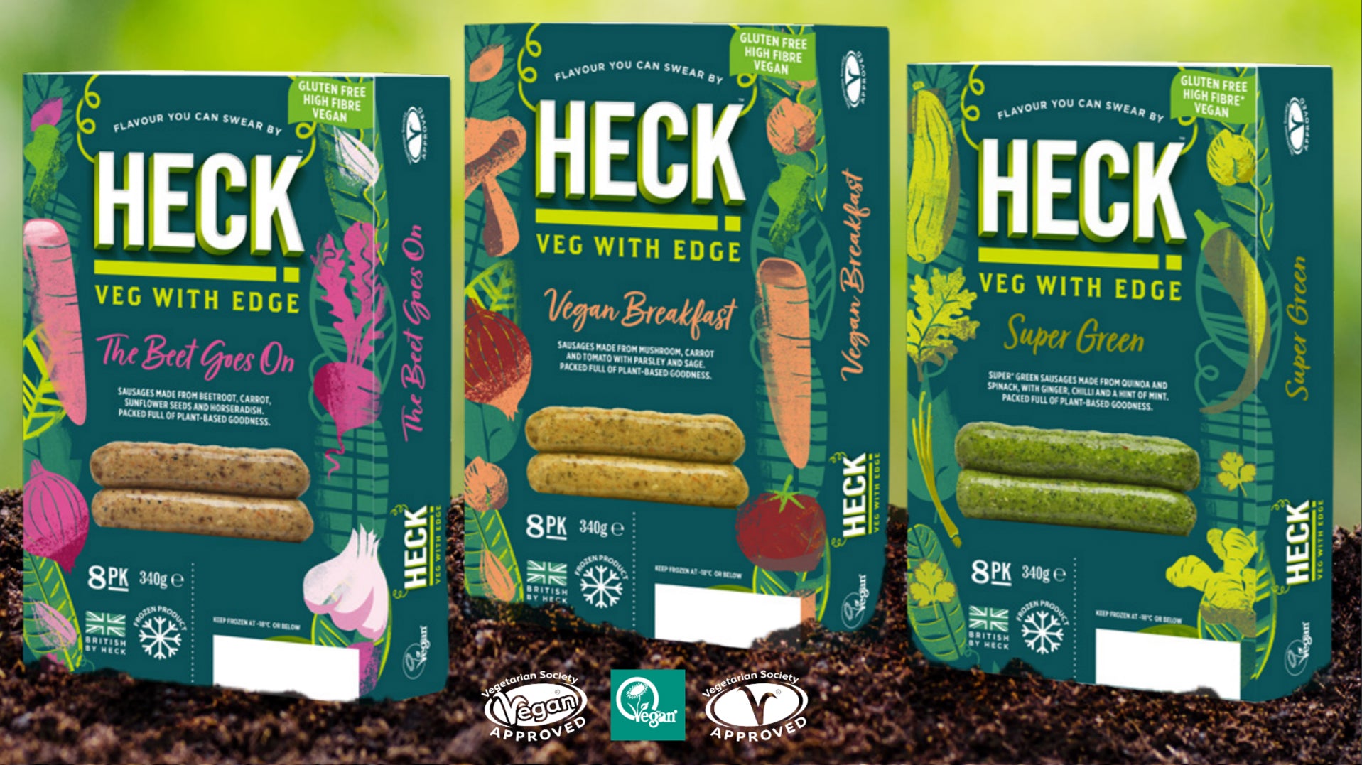 Find out more about the new HECK Frozen Vegan Range