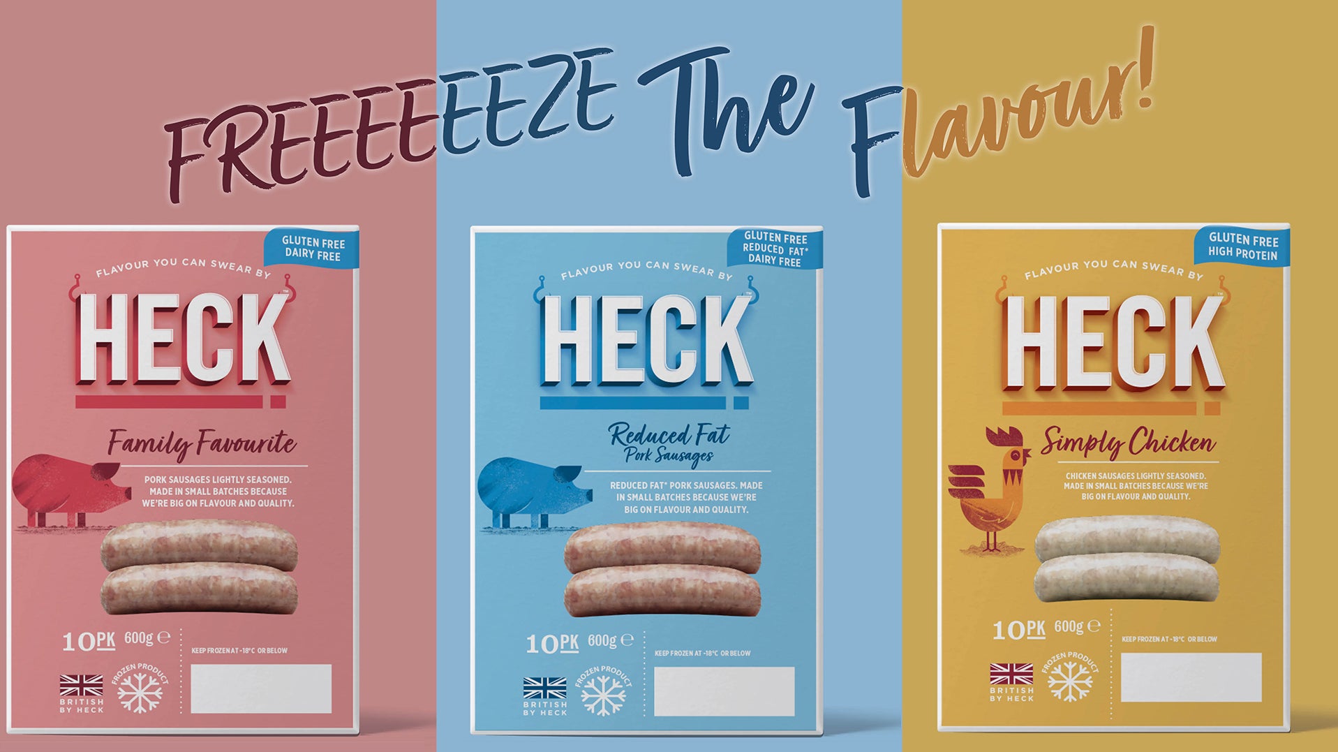 Three New Meat Flavours Now In The Freezer Aisles of Waitrose