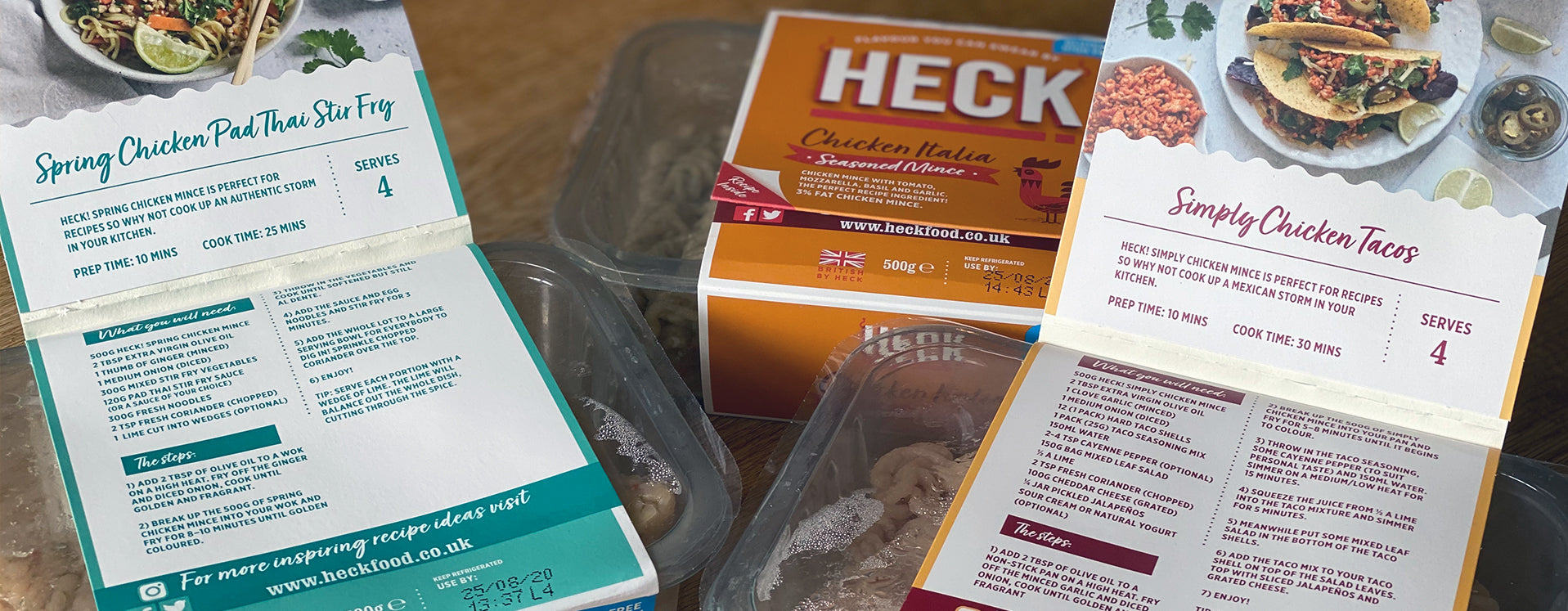 Grab a pack or three of our new HECK Chicken Mince In Sainsbury’s & Get Cooking