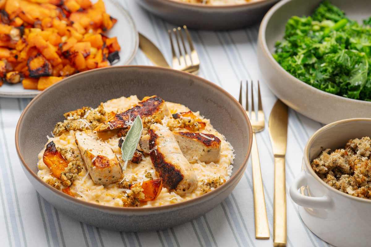 HECK! Chicken Italia & Butternut Squash Risotto