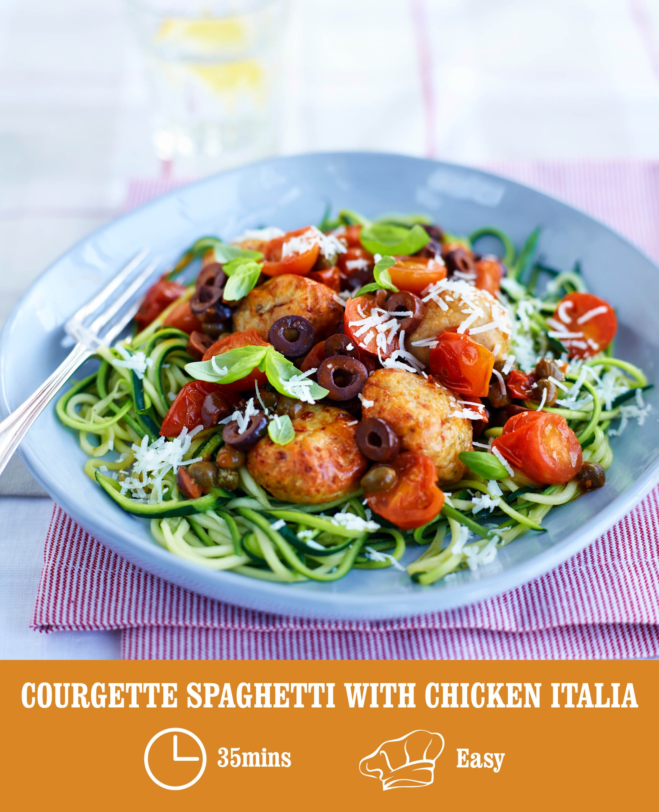 COURGETTE CHICKEN ITALIA SPAGHETTI WITH MEATBALLS Heck Food Ltd