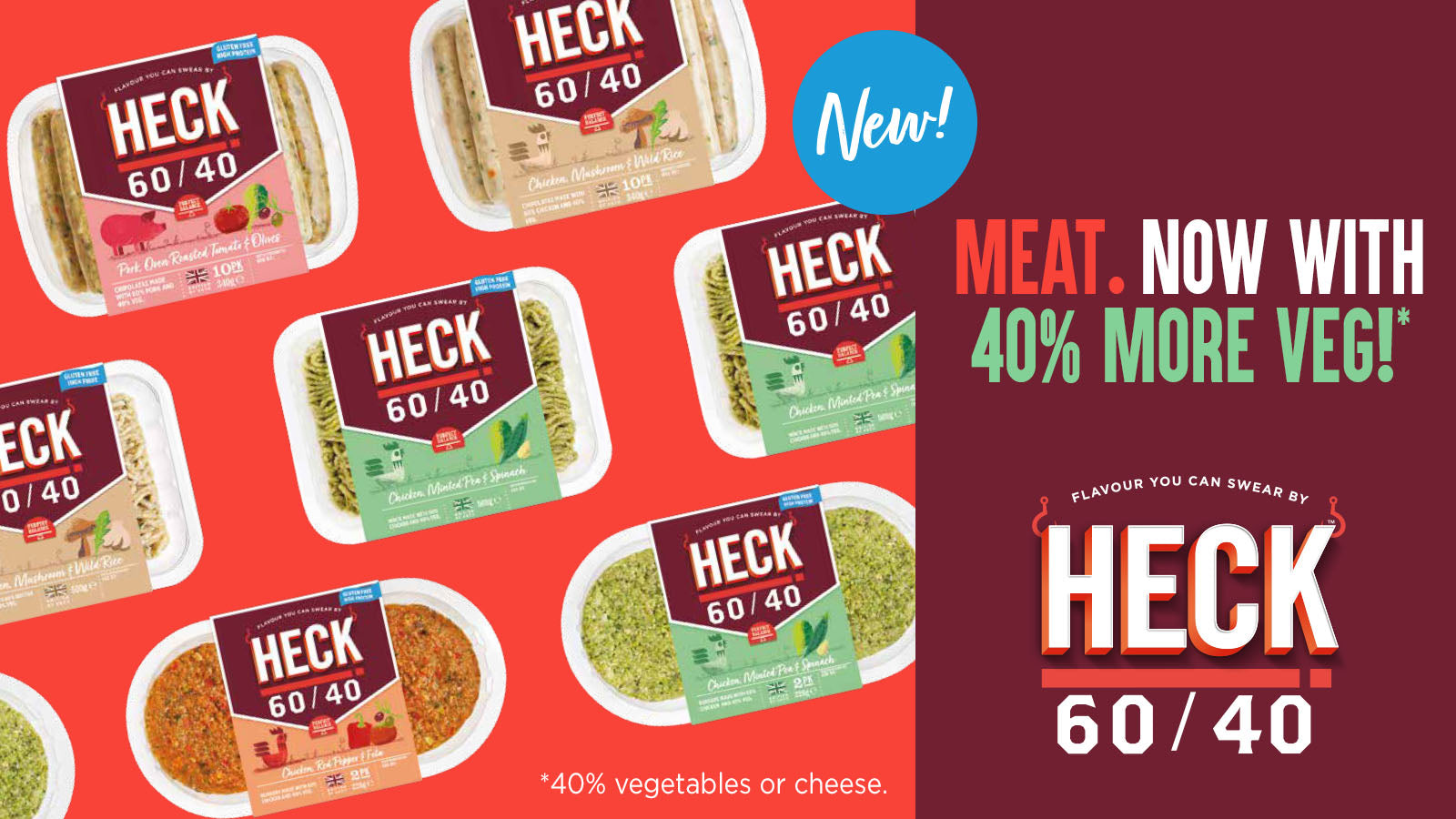 Hello HECK 60/40! Six New Flexi Lines Ready to Grab at Tesco Stores RIGHT NOW
