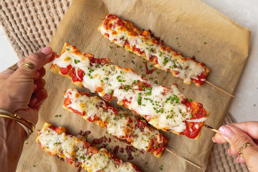 Chicken Pasta Skewers
