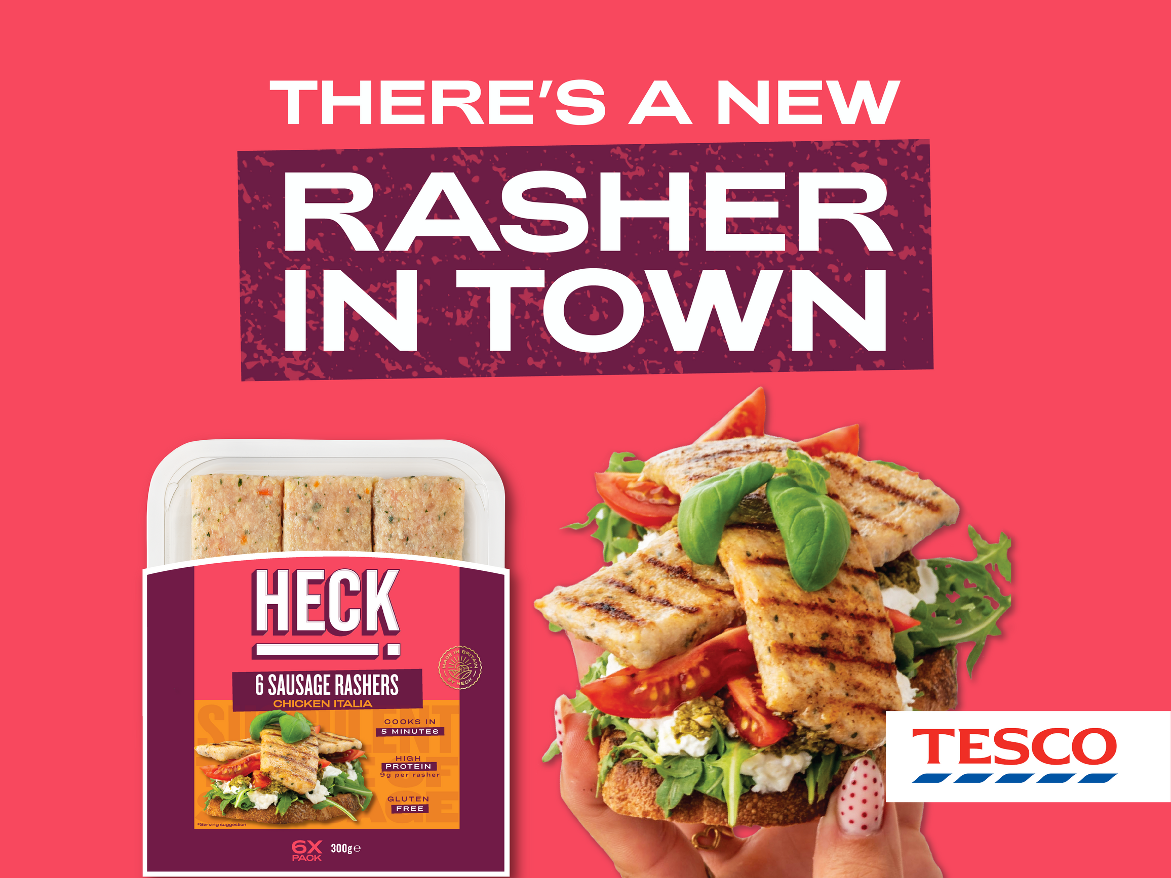 Breakfast Upgrade Alert: HECK! Chicken Italia Sausage Rashers are in Tesco