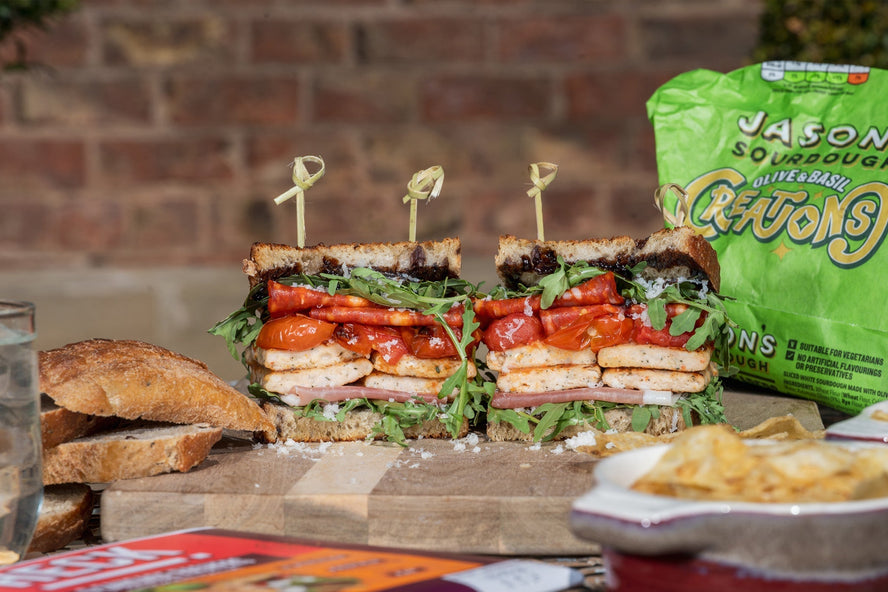 Jason’s HECK! Smoky Chicken Italian Sandwich