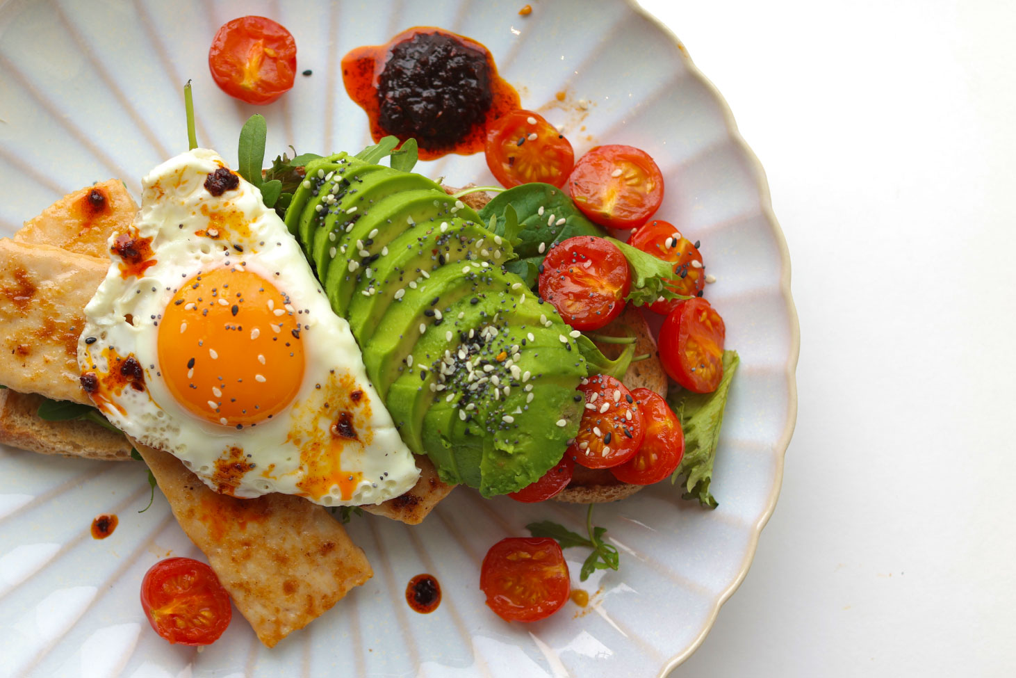 Rashers & avocado on sourdough