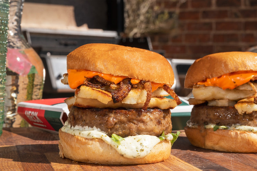 HECK! Loaded Lamb Burger