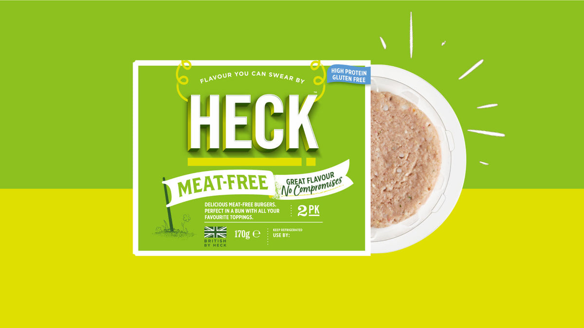 Find Brand New HECK MeatFree Burgers in Sainsburys Stores Today