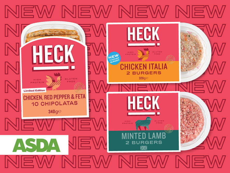 Asda Welcomes Fresh HECK! Flavours for Spring