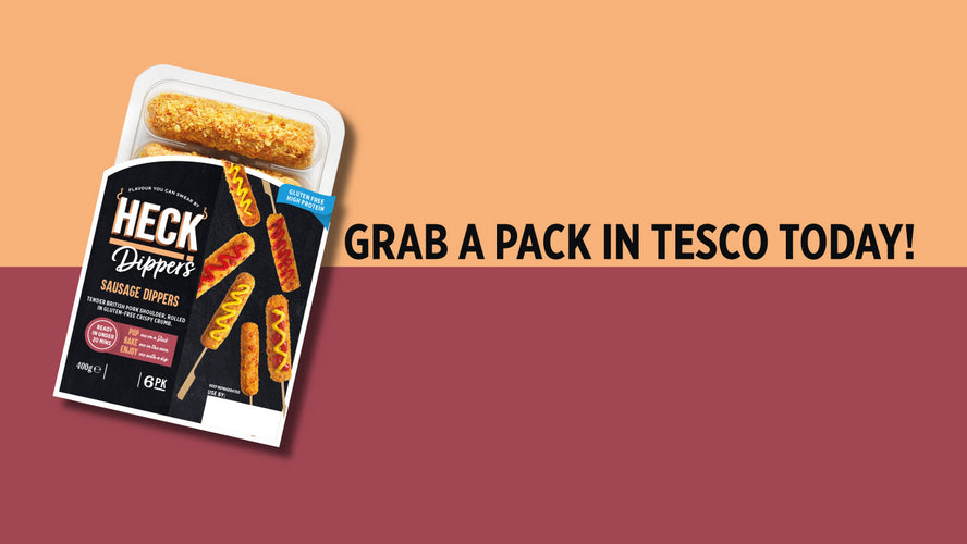 We’re on a Roll! HECK Sausage Dippers Are in Tescos Now