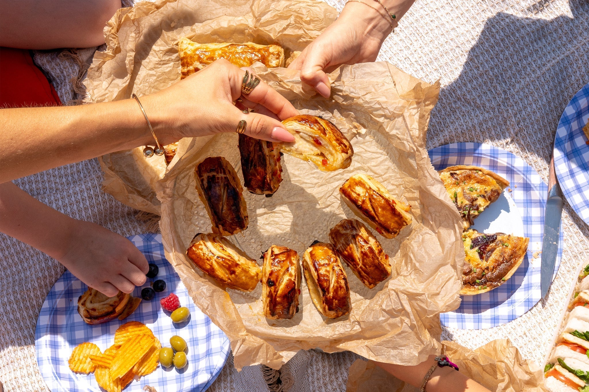 Chicken & Chilli Jam Sausage Rolls