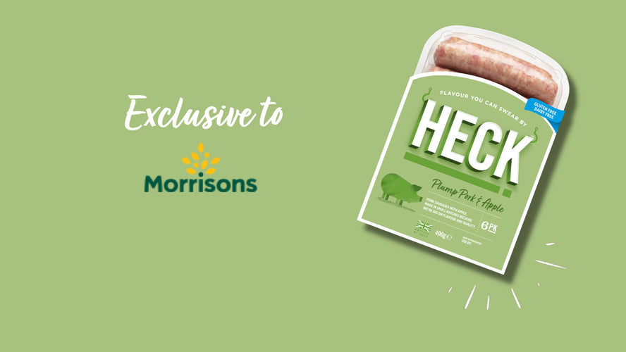 HECK Pork & Apple Sausages Are Back in Morrisons for a Limited Time Only