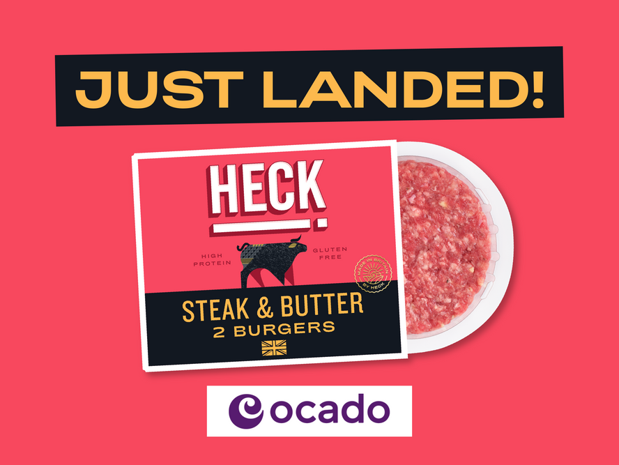 Burger Night Upgrade: HECK! Steak & Butter Burger Lands on Ocado