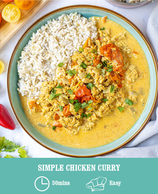 Simple Chicken Curry 