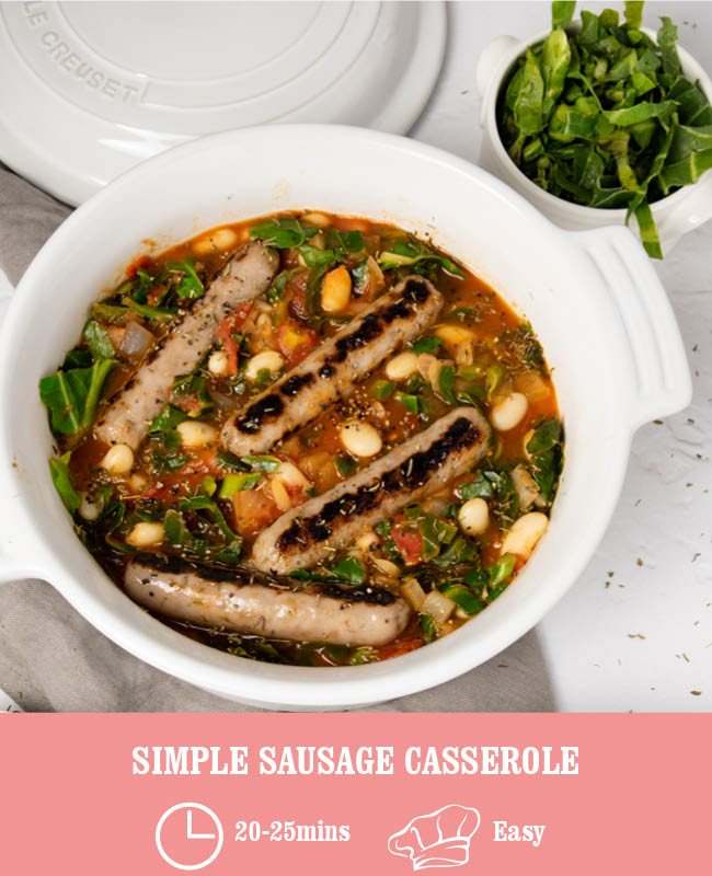 Simple Sausage Casserole