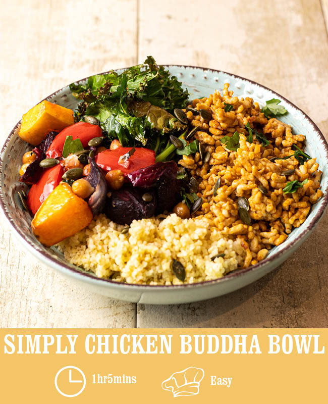 Simply Chicken Buddha Bowl