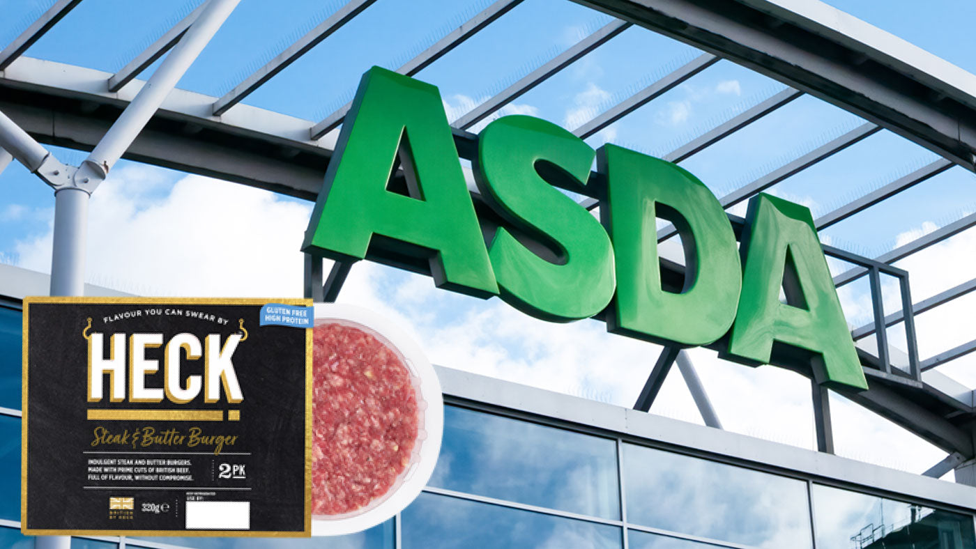 HECK! Steak & Butter Burgers Just Landed in Asda