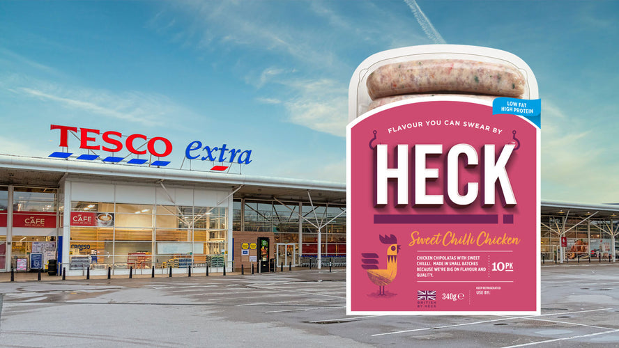 NEW FLAVOUR ALERT: HECK! Sweet Chilli Chicken Chipolatas in Tesco