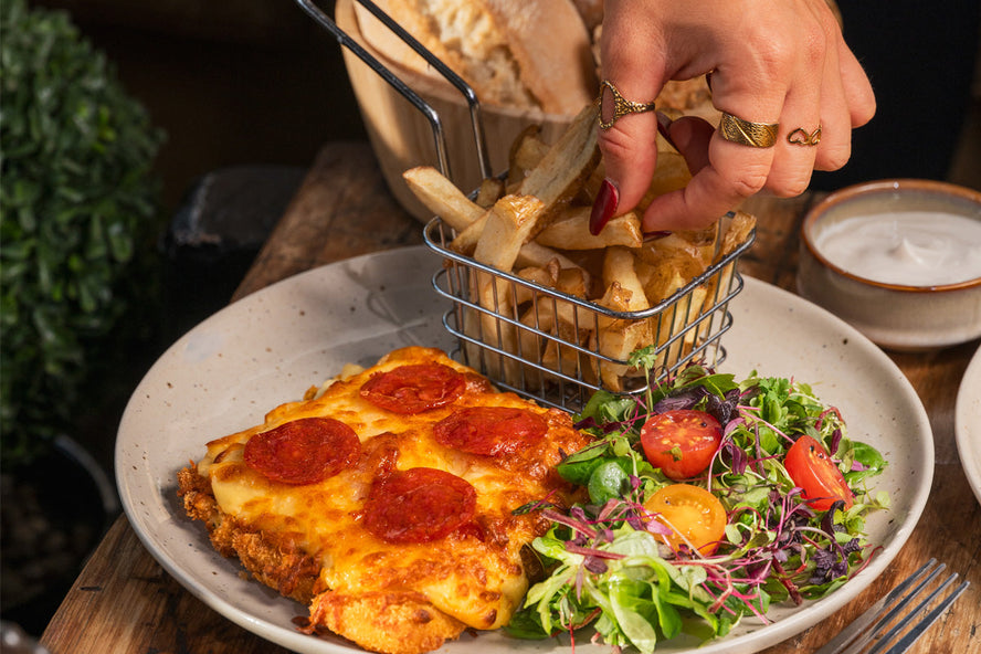Chicken Italia Rasher Parmo