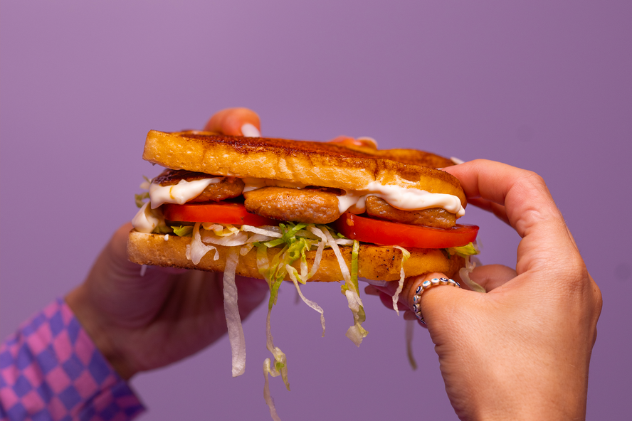 The ultimate BLT with HECK! 97% pork rashers